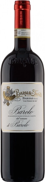Бароло ДОКГ дель Комуне ди Бароло 2020 Барале Фрателли сухое красное 0,75 л. 14% Вино сортовое марочное