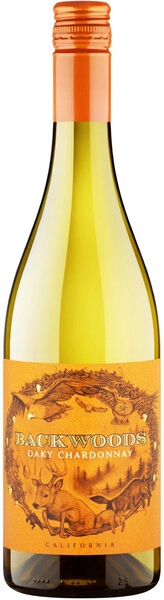 Бэквудс Шардоне Калифорния белое сухое 0,75 л. 13,5% Вино сортовое выдержанное 
