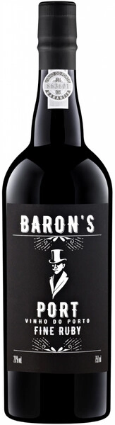 Бэрон`с Порт Файн Руби 0,75 л. 20% Крепленое (ликерное) вино крепкое марочное (портвейн)