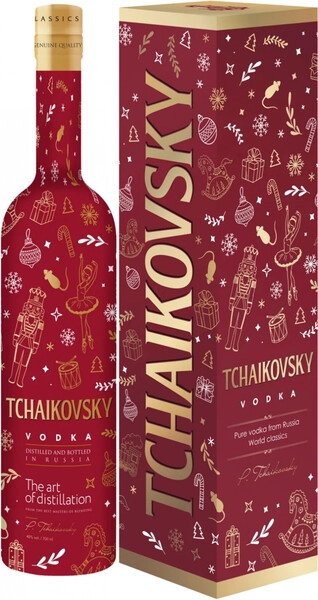 Чайковский (TCHAIKOVSKY) Щелкунчик в п/у 0,7 л. 40% Водка