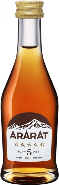 АрАрАт пятилетний 0,05 л. 40% Армянский коньяк 