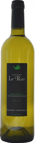 Шато Ле Ра АОС Монтравель Сек Сюр Ли 0,75 л. 10% Вино ординарное сухое белое региона Юго-Запад
