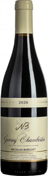 Домен Николя Бюрге Жевре-Шамбертен 2020 красное сухое 0,75 л. 14% Вино