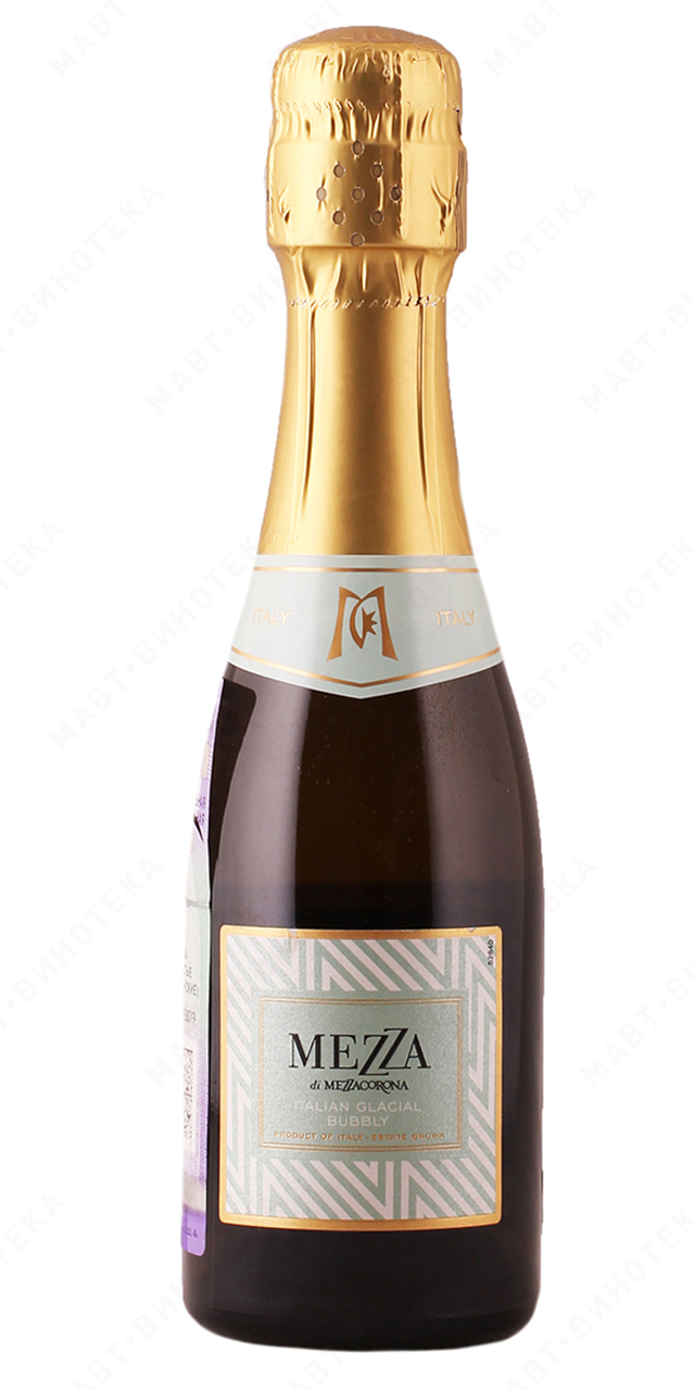 Виньети делле Доломити Мецца ди Меццакорона белое сухое 0,187 л. 12% Вино игристое