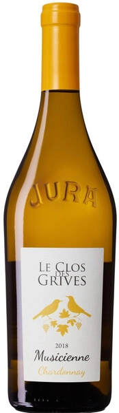 Кот дю Жюра Ле Кло де Грив Музисьен Шардоне 2018 белое сухое 0,75 л. 13% Вино