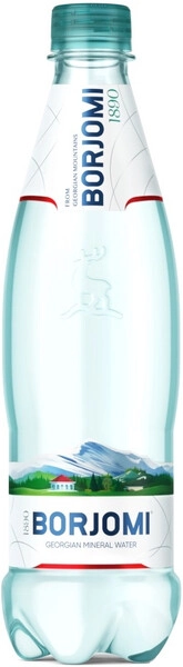 Боржоми газ. ПЭТ 0,5 л. Вода минеральная