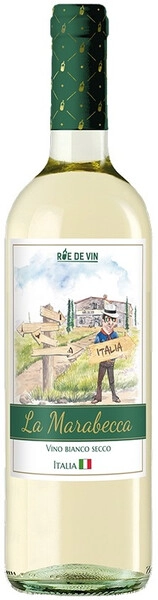 Ла Марабекка сухое белое 0,75 л. 10,5% Вино ординарное