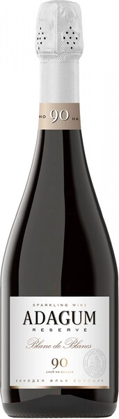 Адагум Резерв Блан де Блан 2024 белое брют 0,75 л. 11,9% Игристое вино