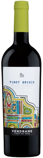 Вендраме - Виньис Дель Доже Пино Гриджио ДОК Делле Венеция, белое сухое 0,75 л. 13% Вино ЗНМП