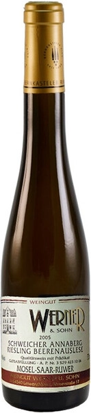 Швайхер Аннаберг Рислинг Беренауслезе белое сладкое 0,375 л. 9,5% Вино сортовое выдержанное