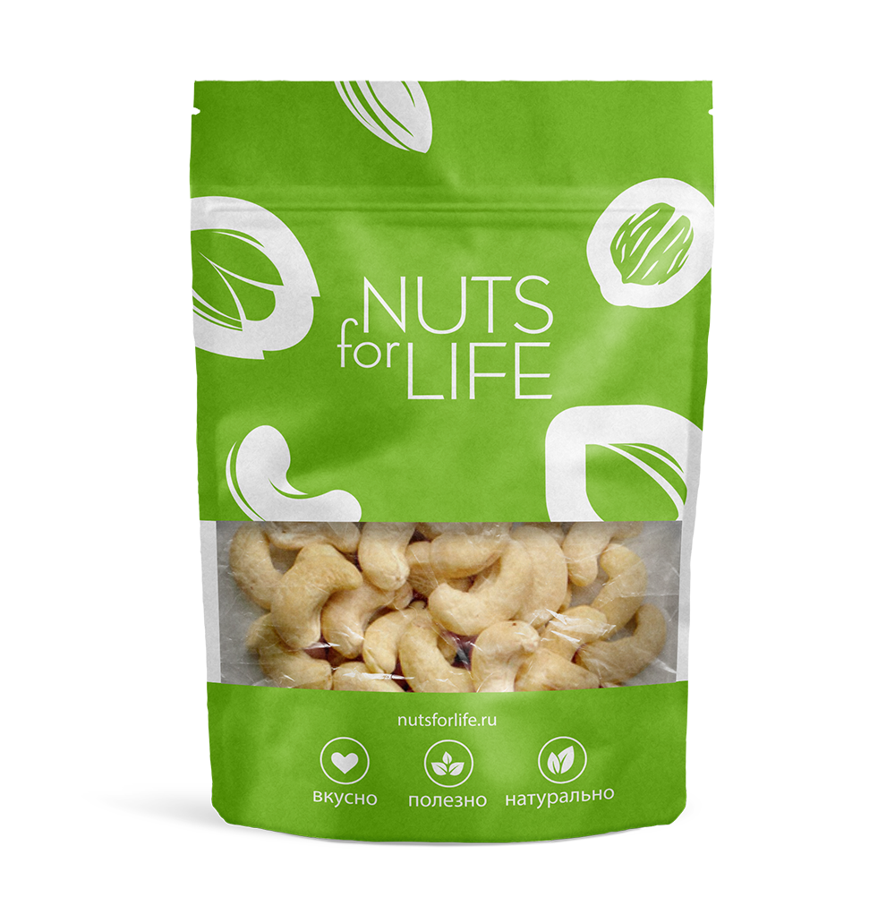 кешью обжаренный nuts for life 100 г картинка