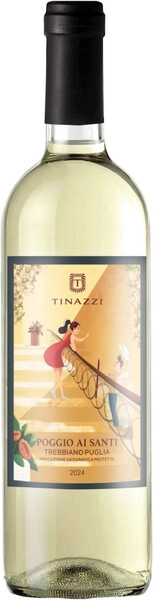 Поджо Ай Санти Треббьяно сухое белое 0,75 л. 12% Вино сортовое категории ИГП 