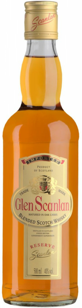 Глен Сканлан Резерв 0,5 л. 40% Виски шотландское купажированное