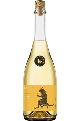 Вилла ди Альма Коль Фондо Кокур белое экстра брют 0,75 л. 12,5% Вино игристое жемчужное органическое