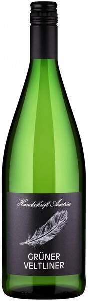 Хандшрифт Аустрия Грюнер Вельтлинер белое сухое 1 л. 12,5% Вино сортовое ординарное