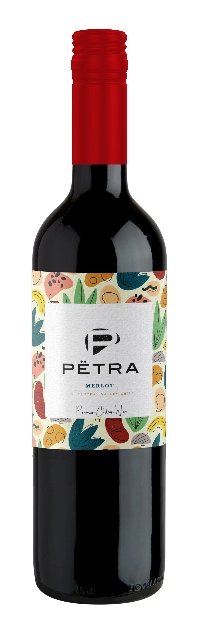 Петра Мерло 2023 красное сухое 0,75 л. 13% Вино сортовое ординарное