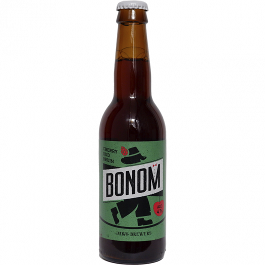 Джоус Бревери Боном 0,33 л. бут 4,7% Пиво темное непастеризованное нефильтрованное