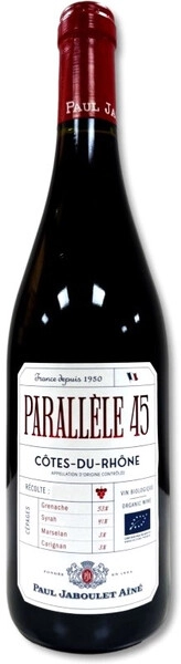 Кот дю Рон Параллель 45 Руж Поль Жабуле Анне красное сухое 0,75л 14% Вино ЗНМП