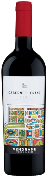 Вендраме - Виньис Дель Доже Каберне Фран ДОК Фриули Граве, красное сухое 0,75 л. 12,5% Вино ЗНМП