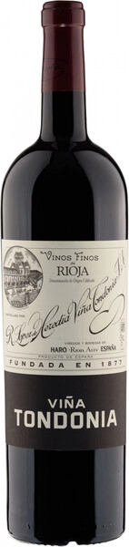 Винья Тондония Резерва ДОКа Риоха 2012 сухое красное 1,5 л. 12% Вино марочное 