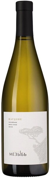 Усадьба Мезыбь Шардоне белое сухое 0,75 л. 14% Вино российское с ЗГУ