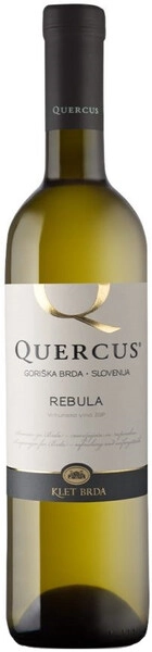 Горишка Брда Клет Брда Квэркус Ребула сухое белое 0,75 л. 13,5% Вино сортовое