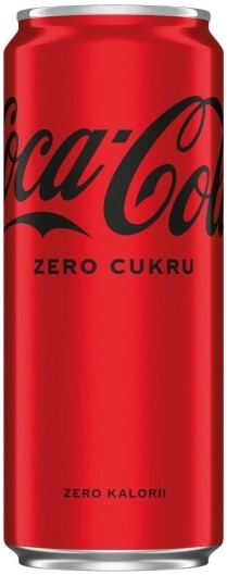 Кока-Кола Зеро (без сахара) ж/бан 0,33 л. Напиток газированный 