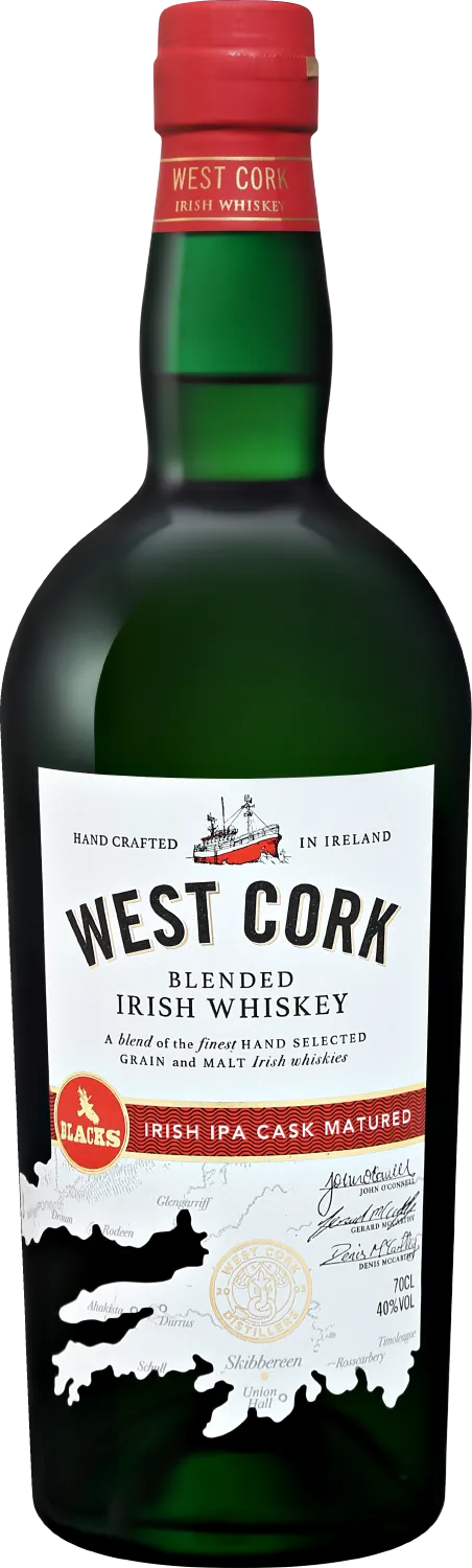 Вест Корк Айриш Ипа Каск Мэйчурд 0,7 л. 40% Виски купажированный ирландский