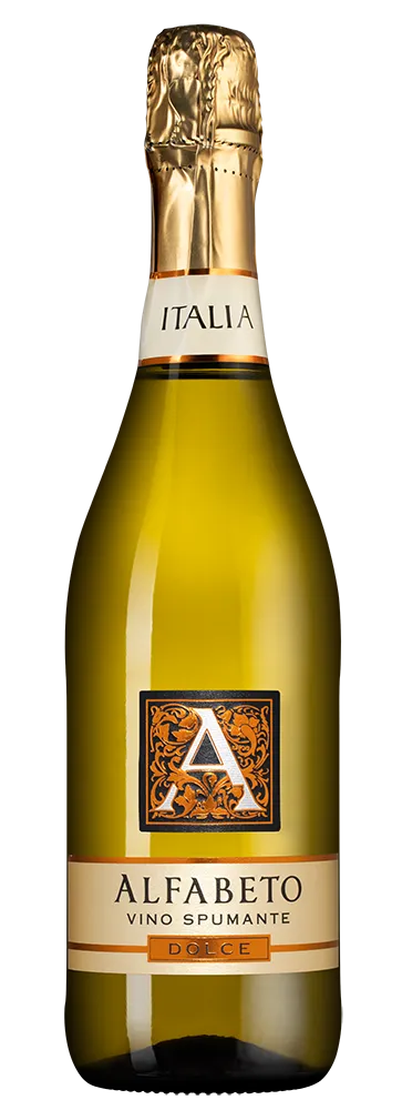 Альфабето Дольче Каза Демонте белое полусладкое 0,75 л. 9,5% Вино игристое