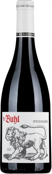 Фон Буль Шпетбургундер 0,75 л. 13% Вино с защищенным наимен. места происхождения выдержанное сухое красное региона Пфальц