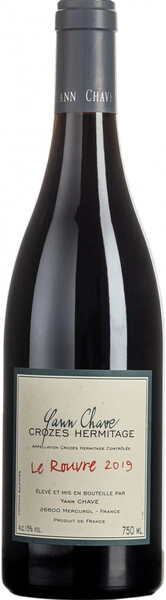 Ян Шав Кроз Эрмитаж АОС ле Рувре 2019 (Yann Chave Crozes Hermitage АОС Le Rouvre 2019) сухое красное 0,75 л. 15% Вино выдержанное