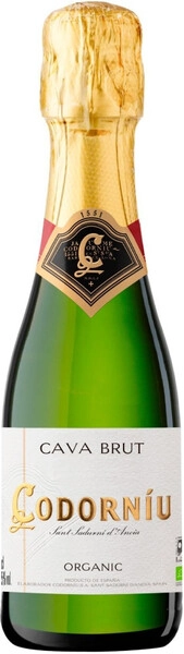 Кава Кодорню Брют Органик белое брют 0,2 л. 11,5% Вино игристое