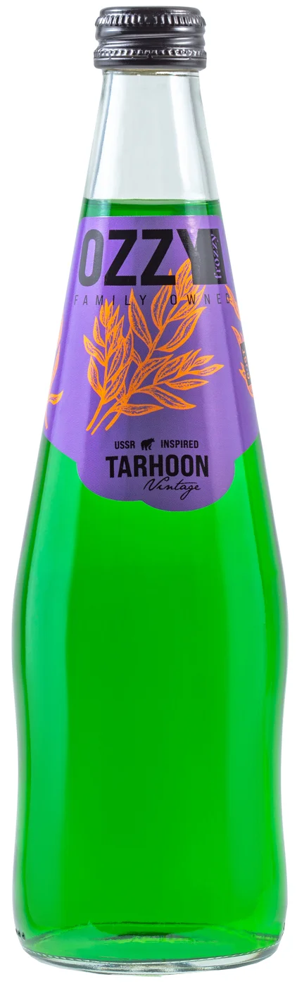 Лимонад OZZY Vintage Тархун с/б 0,5 л. Напиток безалкогольный сильногазированный