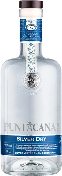 Пунтакана Клаб Сильвер Драй 0,7 л. 37,5% Спиртной напиток на основе рома