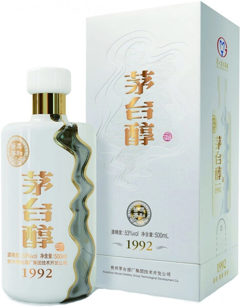 Байцзю Маотай Чунь 1992 п/к 0,5 л. 53% Напиток спиртной из зернового сырья дистиллированный купажирован