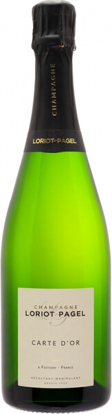 Шампань Лорио-Пажель Карт д'Ор Экстра Брют белое экстра брют 0,75 л. 12,5% Вино игристое региона Шампань