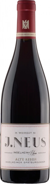 Йозеф Нойс Ингельхаймер Шпетбургундер Альте Ребен 2021 сухое красное 0,75 л. 12% Вино сортовое выдержанное региона Рейнгессен