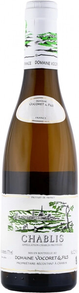 Домен Вокоре Шабли белое сухое 0,375 л. 12,5% Вино сортовое выдержанное