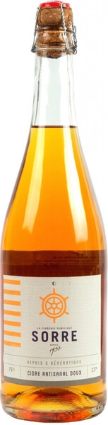 Сорр Артизаналь Ду 0,75 л. бут. 2,5% Сидр игристый сладкий