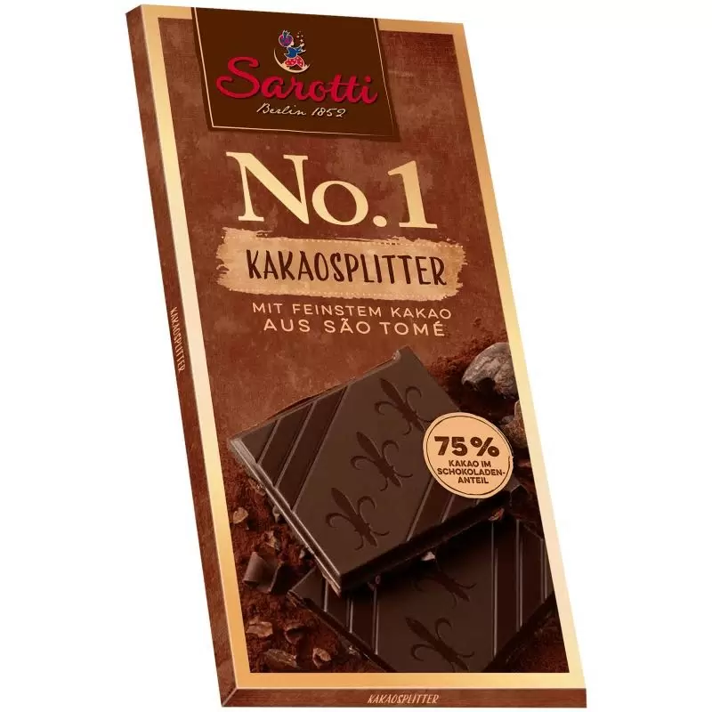Шоколад горький 70% какао Mild Dark Sarotti 100 г