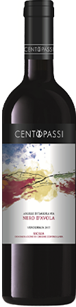 Чентопасси Арджилле ди Тайа Виа Неро д'Авола Сицилия ДОК красное сухое 0,75 л. 13,5% Вино ЗНМП