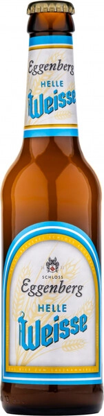 Эггенберг Хелле Вайссе 0,33 л. бут. 5% Пиво светлое непастеризов. нефильтр. неосветл.