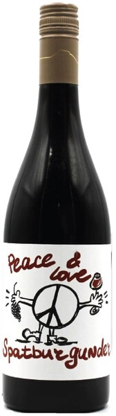 Пис энд Лав Шпетбургундер 2022 красное сухое 0,75 л. 12,5% Вино сортовое выдержанное