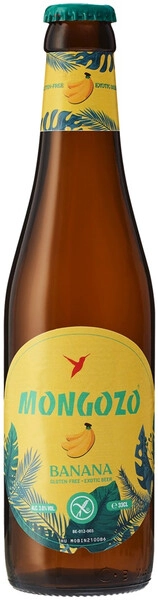 Монгозо банан 0,33 л. бут. 3,6% Пиво светлое нефильтрованное пастеризованное