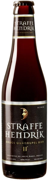 Штраффе Хендрик Квадрупель 0,33 л. бут.11% Пиво темное пастеризованное фильтрованное