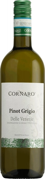 Корнаро Пино Гриджио белое сухое 0,75 л. 12% Вино сортовое ординарное