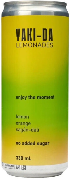 Лимонад Лимон-Апельсин Yaki-Da ж/бан. 0,33 л. Напиток безалкогольный среднегазированный