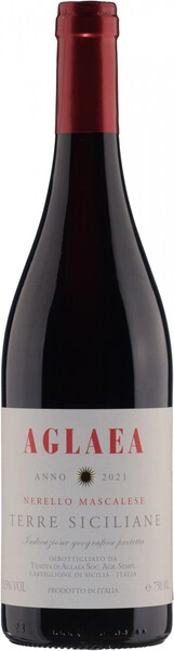 Аглаэа Нерелло Маскалезе Терре Сичилиане ИГП 2021 сухое красное 0,75 л. 13,5% Вино сортовое ординарное региона Сицилия
