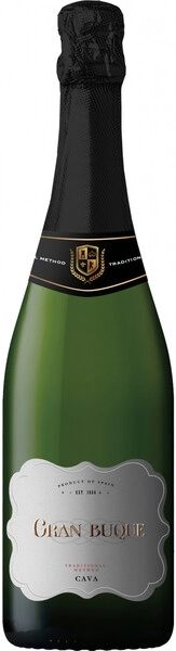 Кава Гран Буке белое брют 0,75 л. 12% Вино игристое