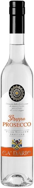 Ка' Дарио Вальдолио Граппа Просекко 0,5 л. 40% Водка виноградная 
